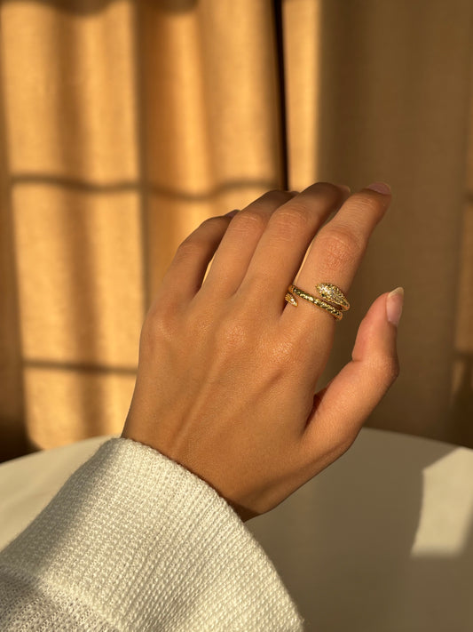 Snake Gold Ring