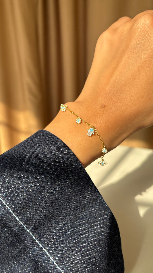 Mini Evil Eye Bracelet