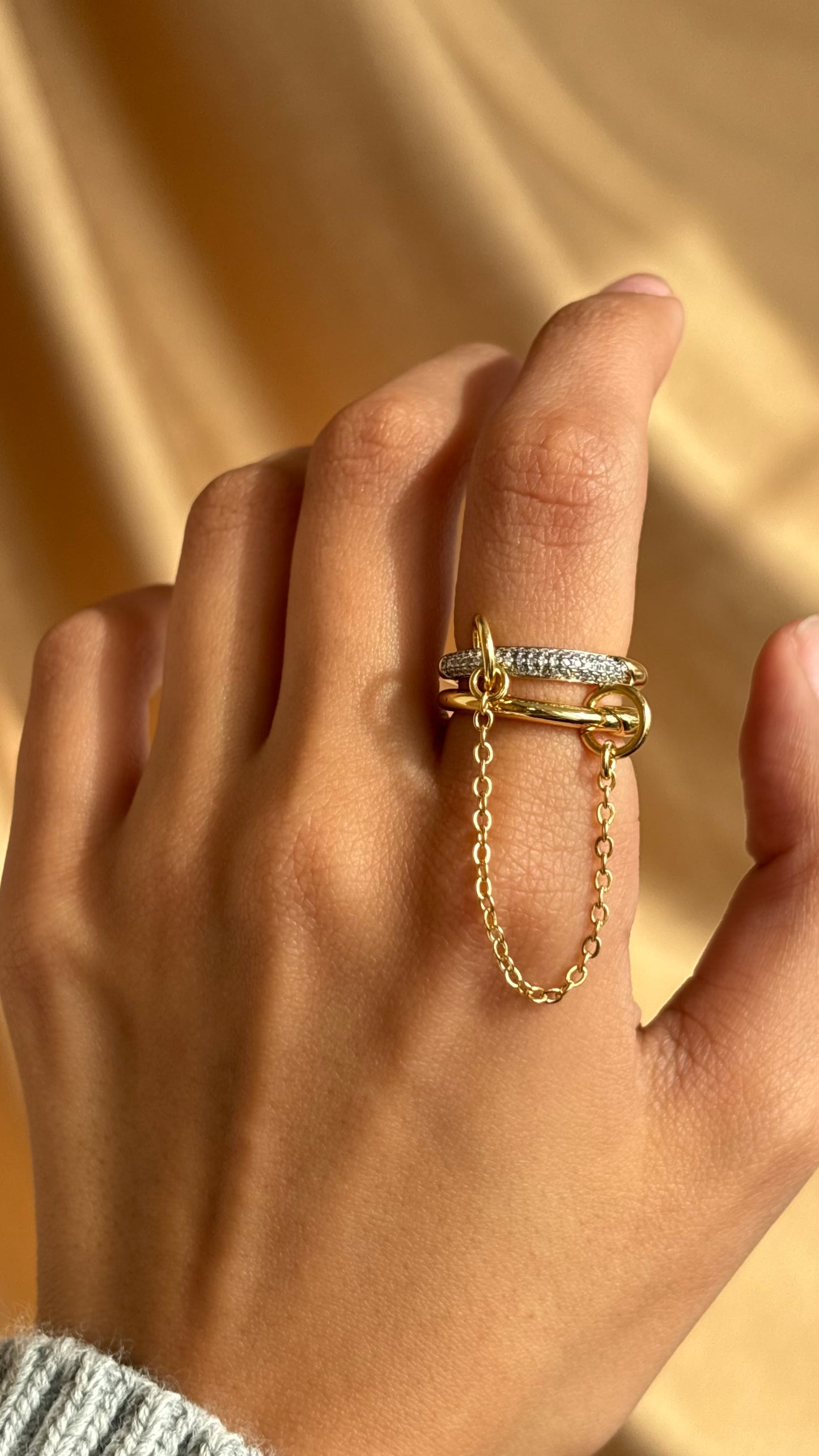 Duo Linked Souls Ring
