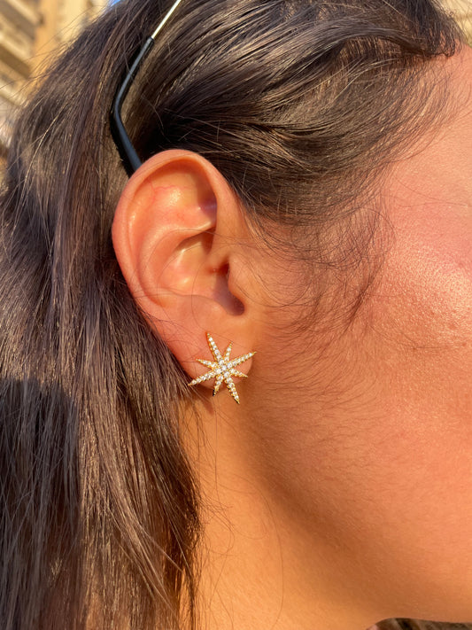Saphira Starburst Earrings