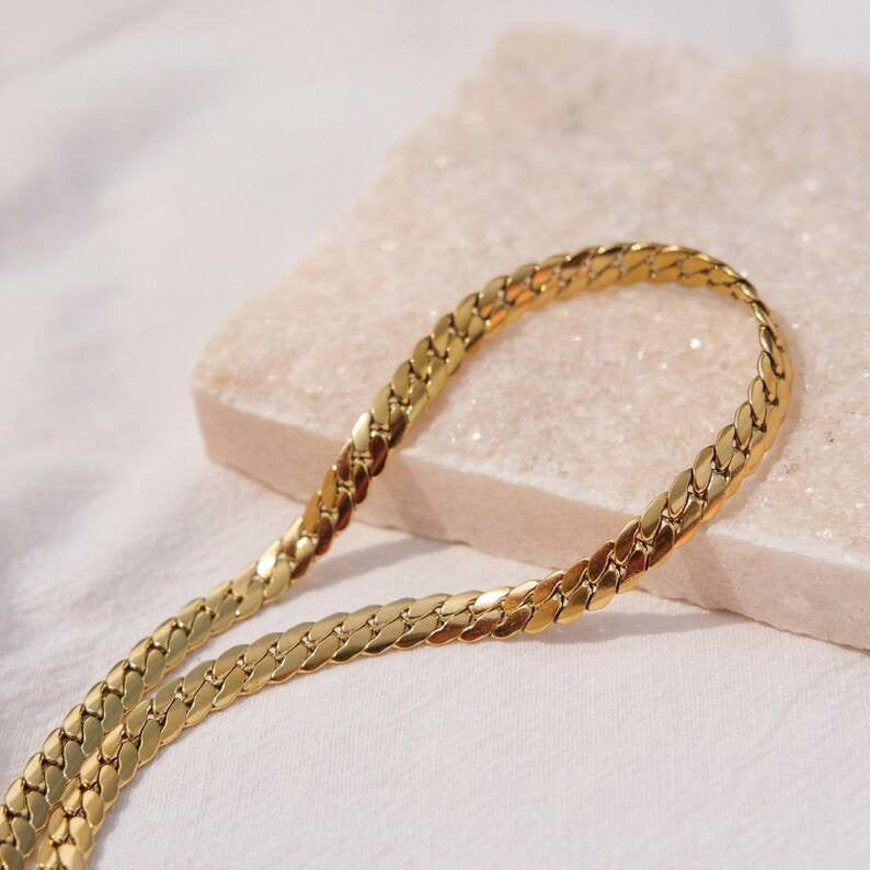 Thick heaven Gold Necklace