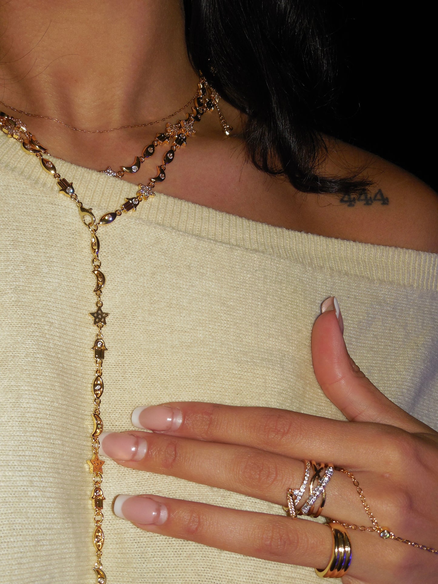 Starry Night drop Necklace