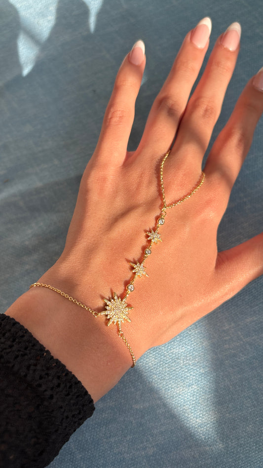 Crystal Skies Hand chain