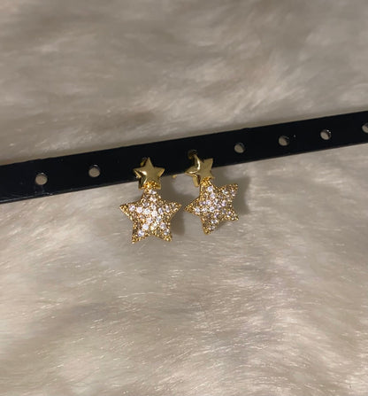 Star Diamond Earrings