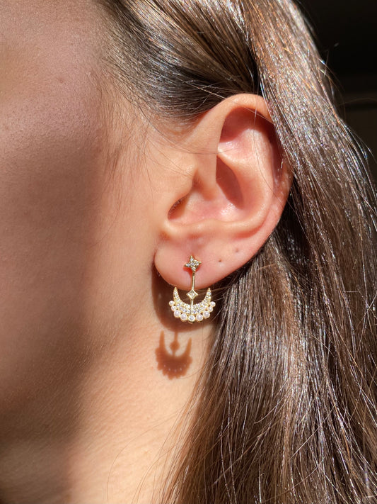 Hidden Star Earrings