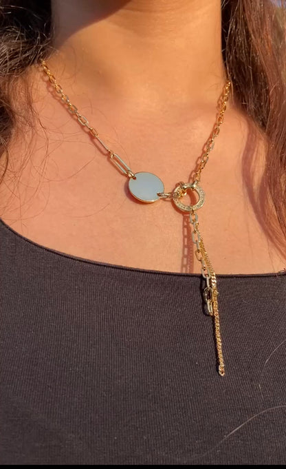 Round V Necklace