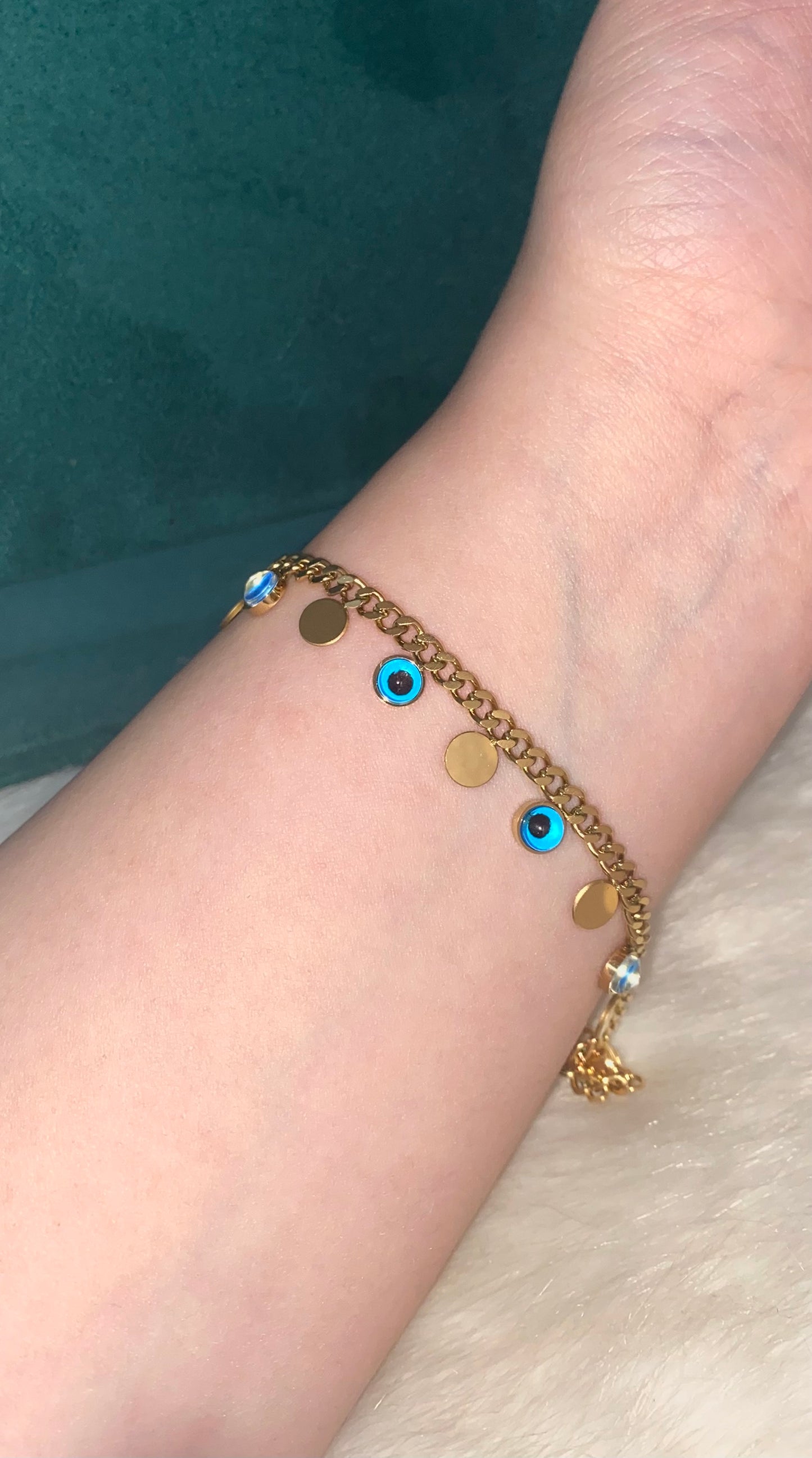 Evil Eye Round Bracelet