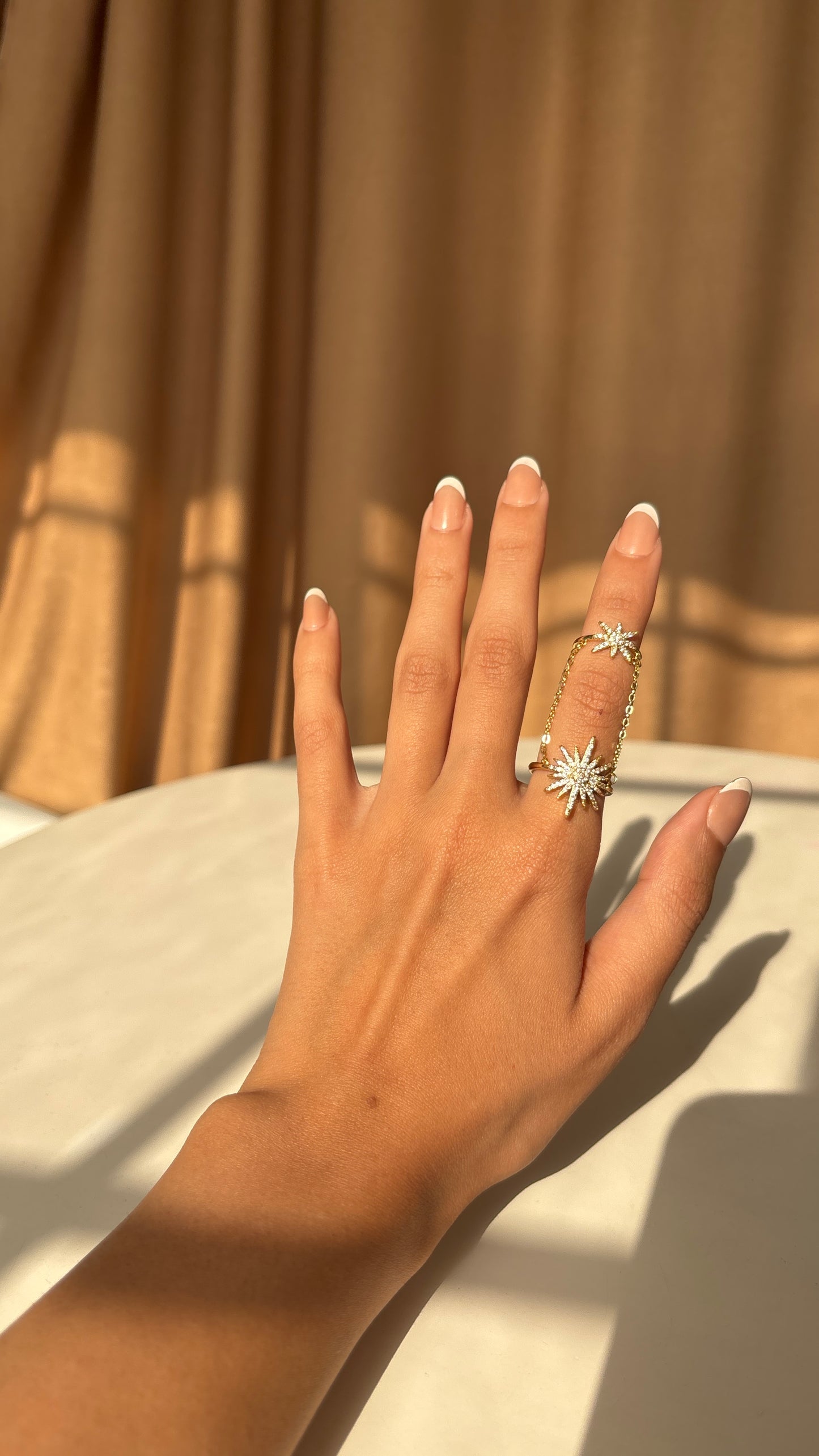 Sunburst Linked Ring