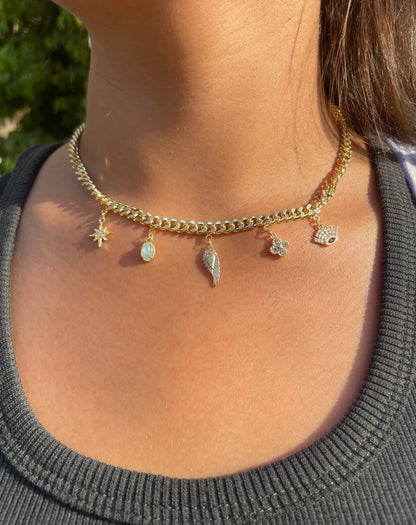 Prism Charms Necklace