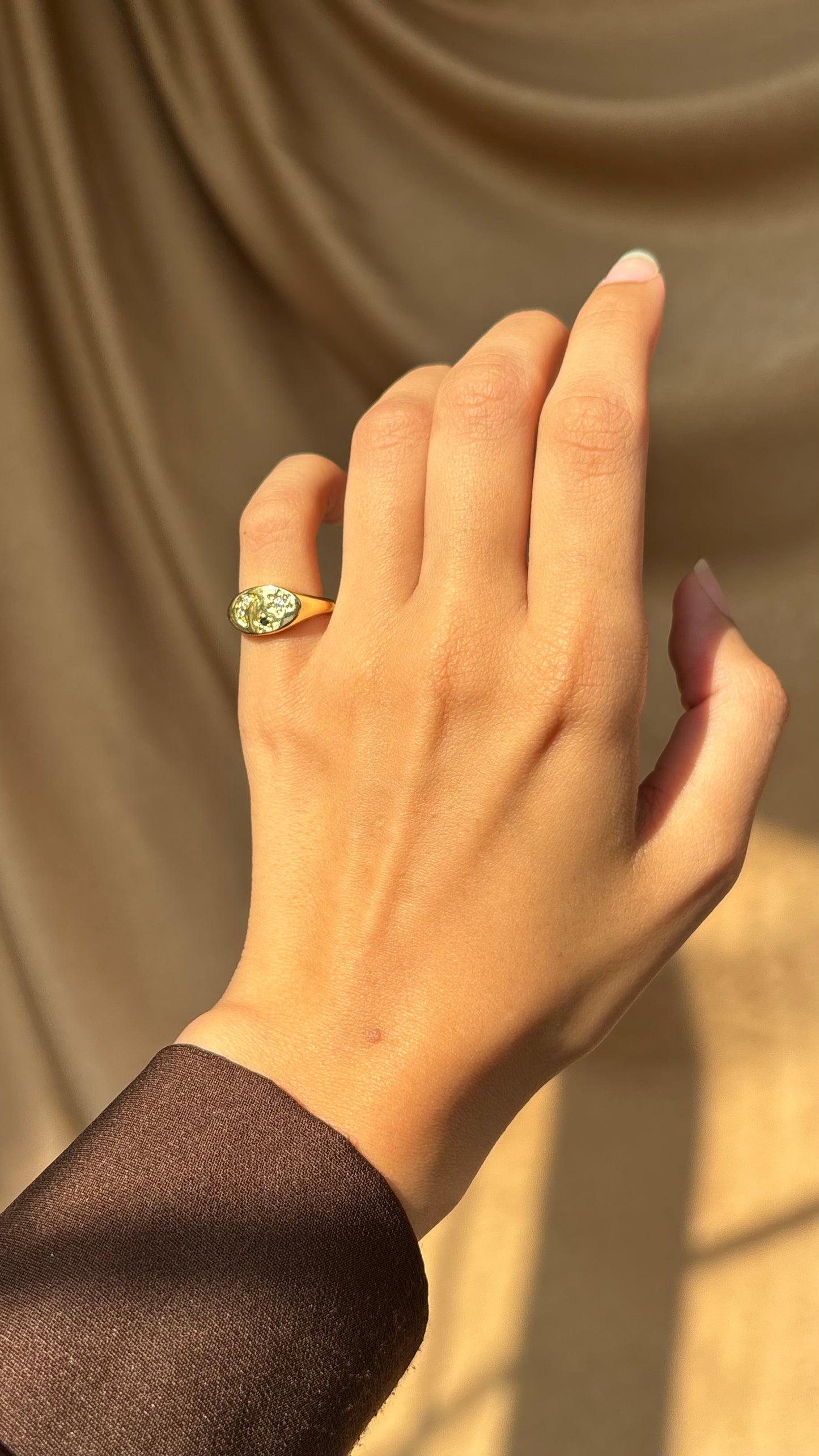 Galaxy Pinky Ring