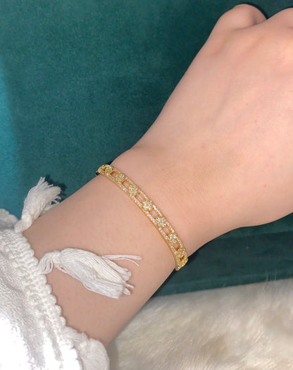 Mini Flowers Bangle