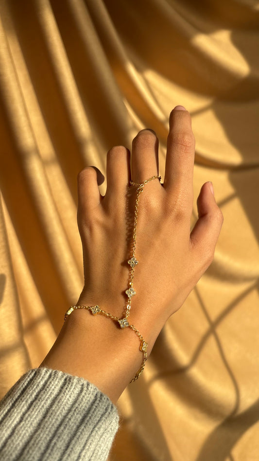 Dahlia Hand Chain