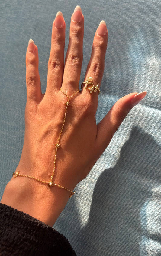 Mini Stars Hand Chain