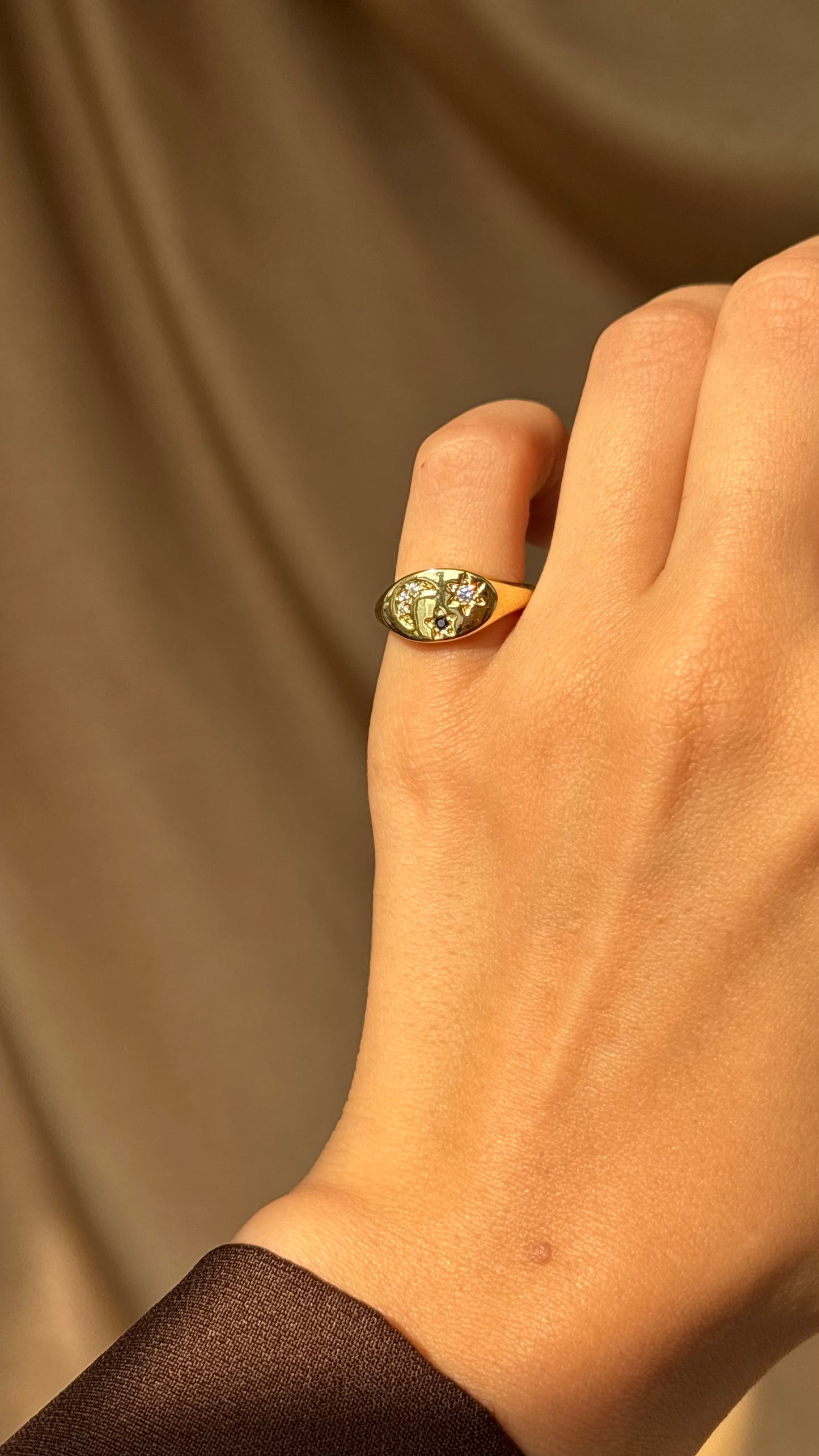 Galaxy Pinky Ring