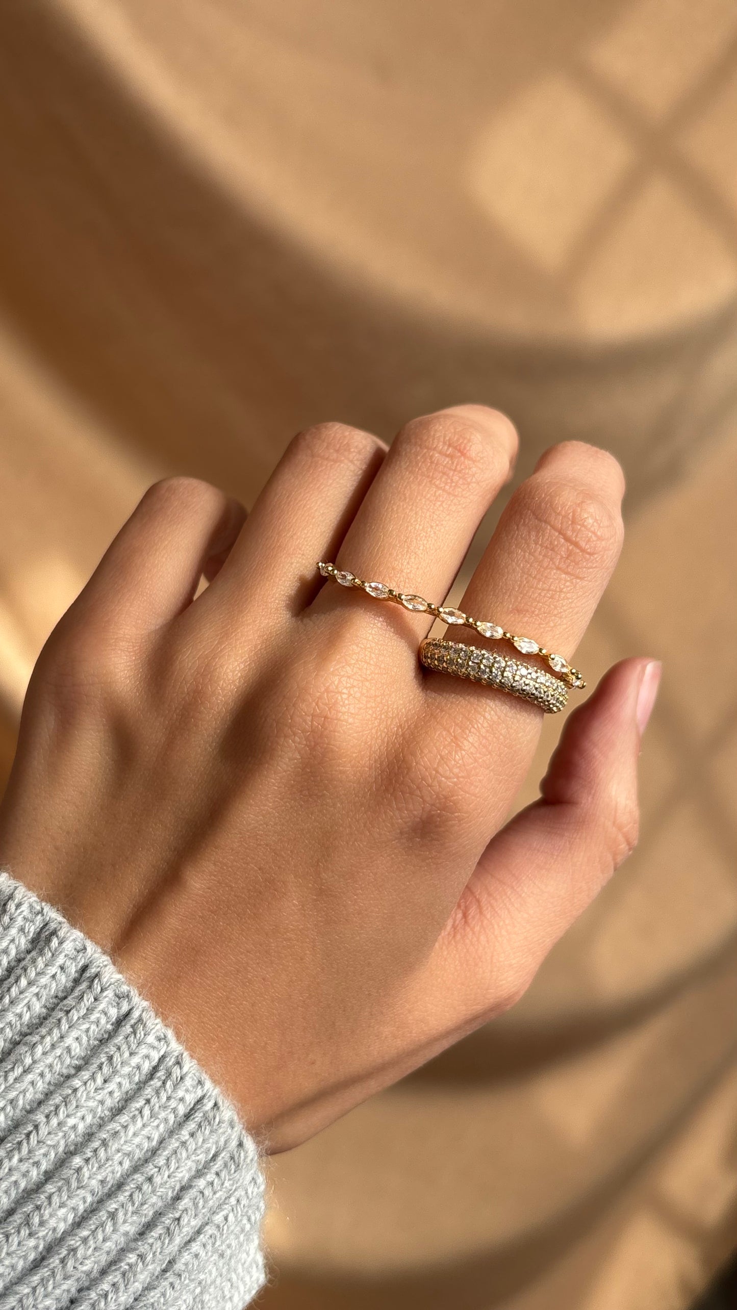 Wavira Gold Ring