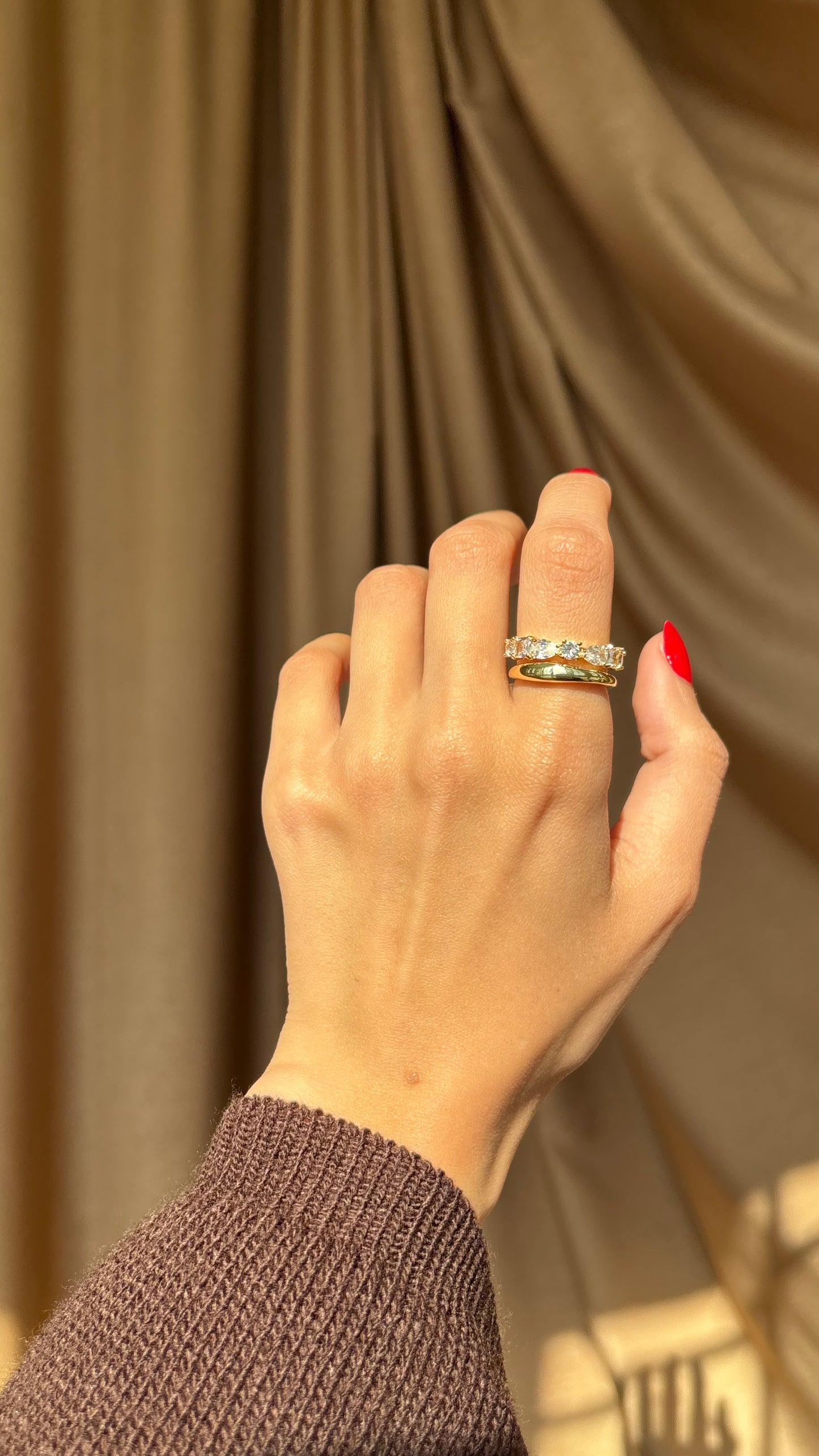 Icon Stacked Ring