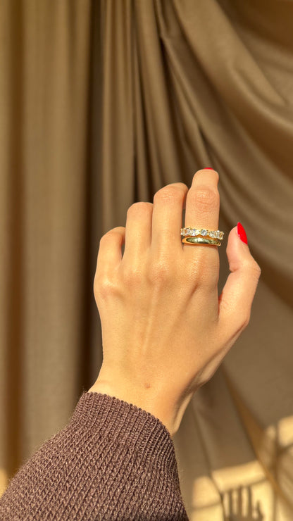 Icon Stacked Ring