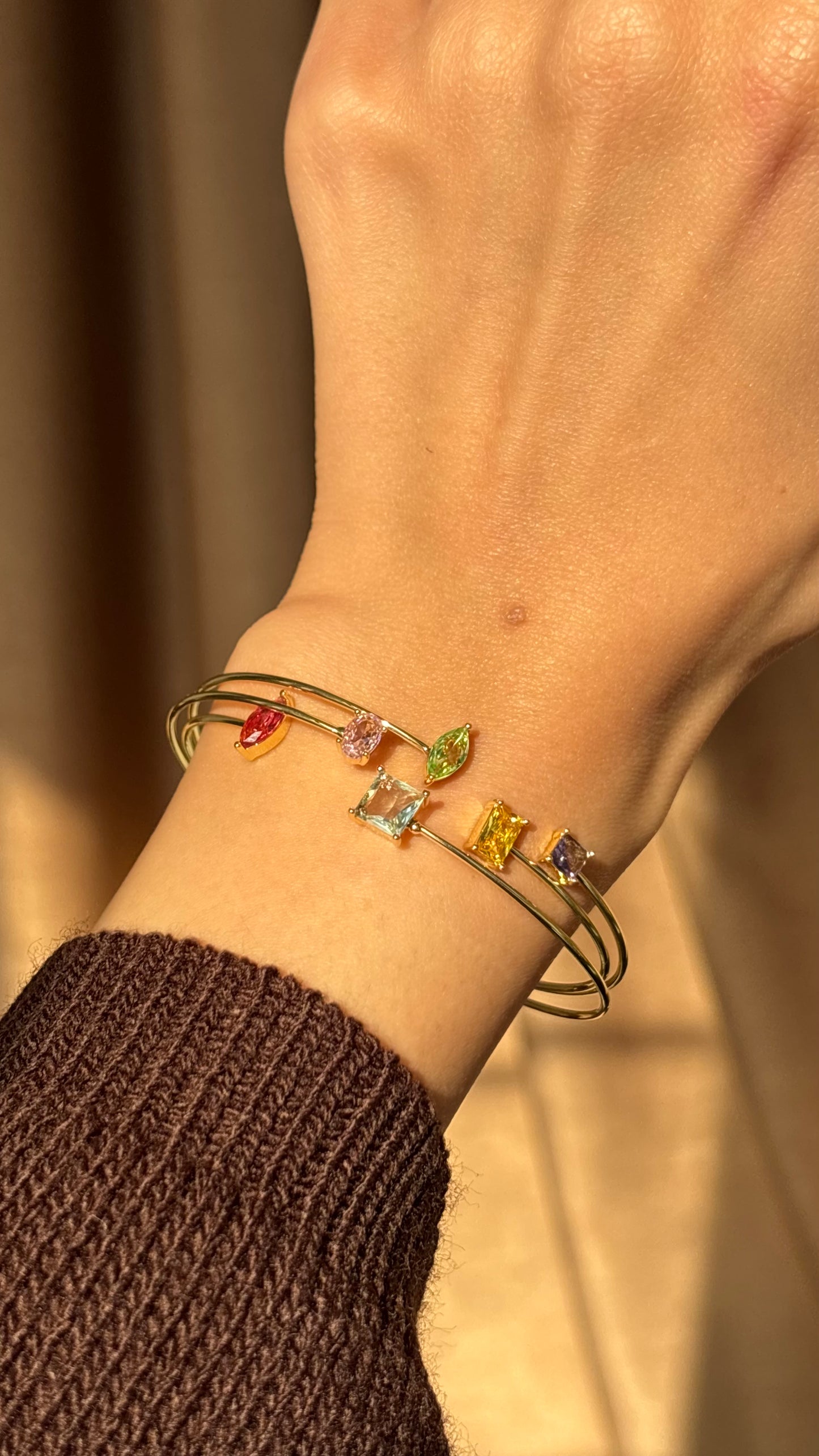 Colored Wrist Glow Bangle