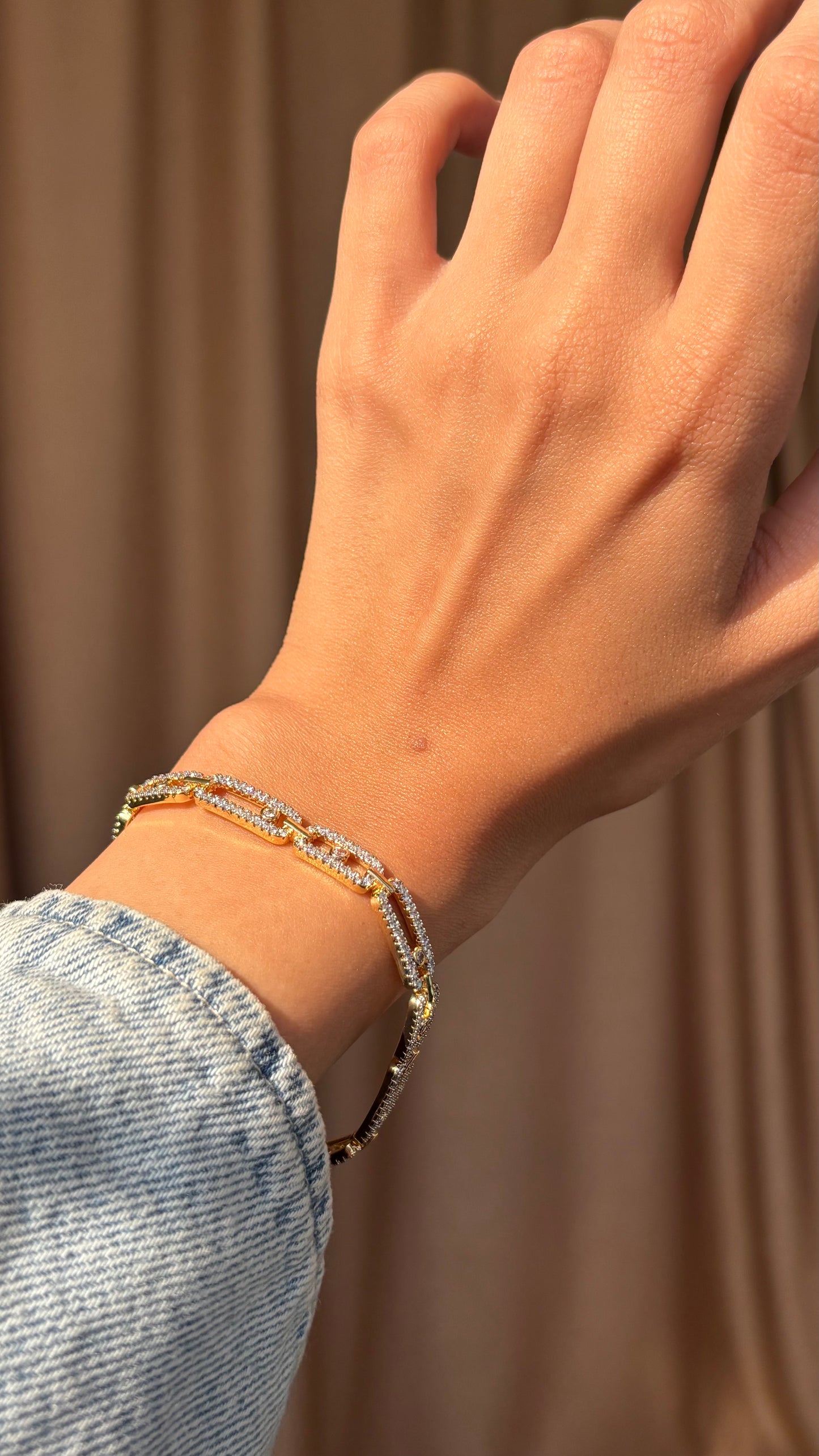 Diamond move bracelet