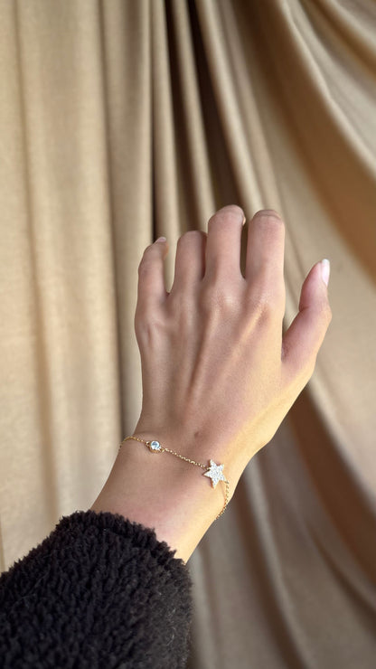 Star Diamond Bracelet