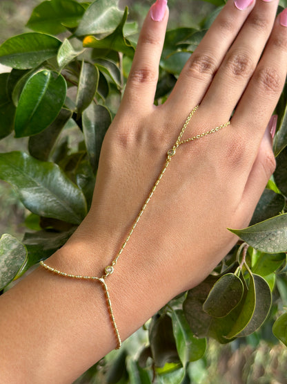 Diamond Link Hand Chain