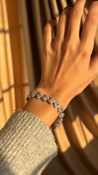 Mirela Silver Bracelet