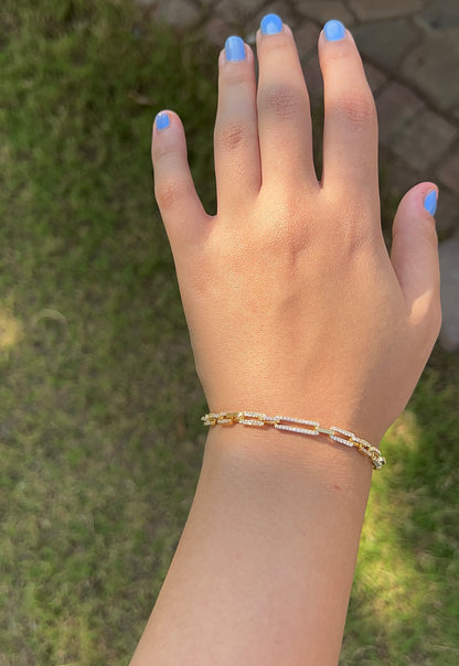 Diamond Link Bracelet