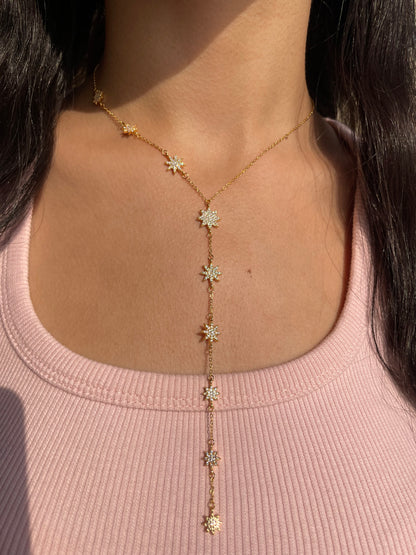 Stars Drop Necklace