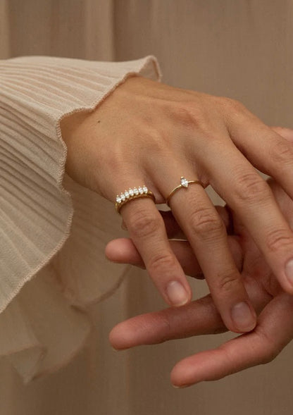 Marquise Diamond Ring