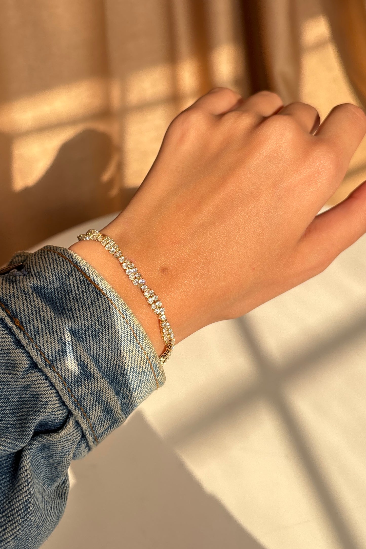 Tennis Loop Bracelet