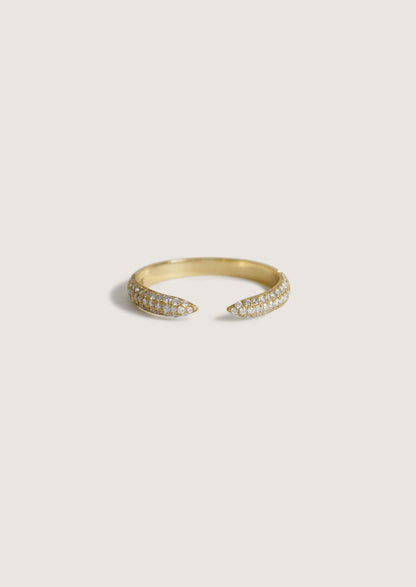 Evara thin gold Ring