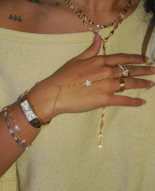 Starry night Hand Chain
