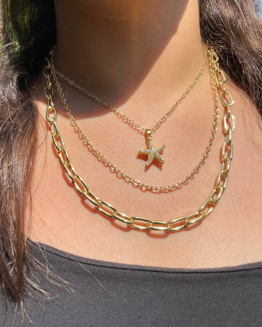 Star Chain Necklace