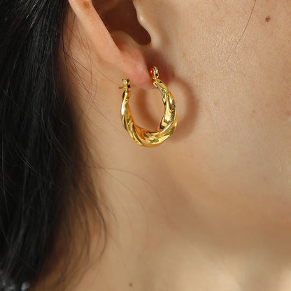 Loop Hoop Earrings