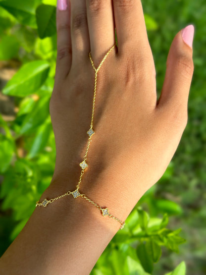 Dahlia Hand Chain