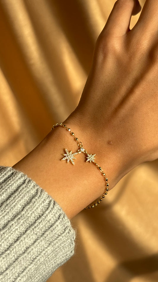 Double starburst bracelet