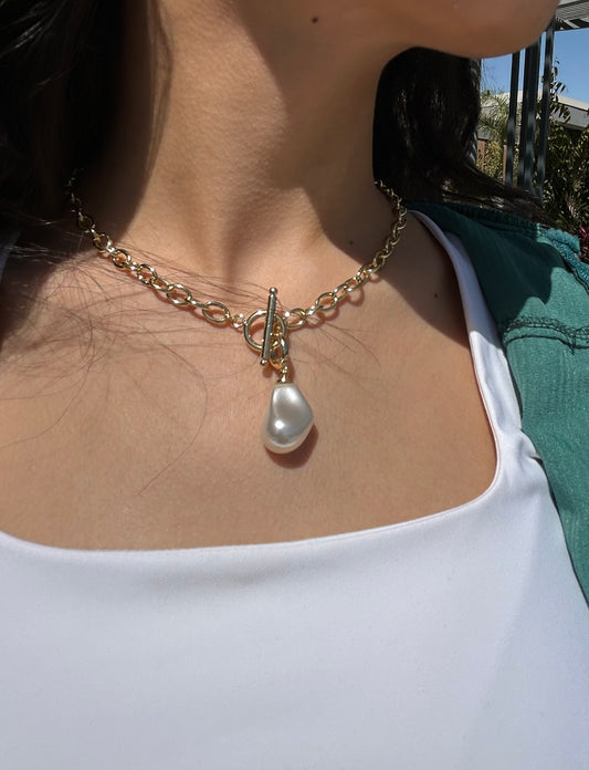 Pearl Chain Necklace