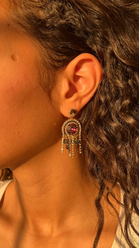 Midnight Shine Earrings