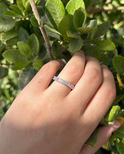 Tennis Silver Ring