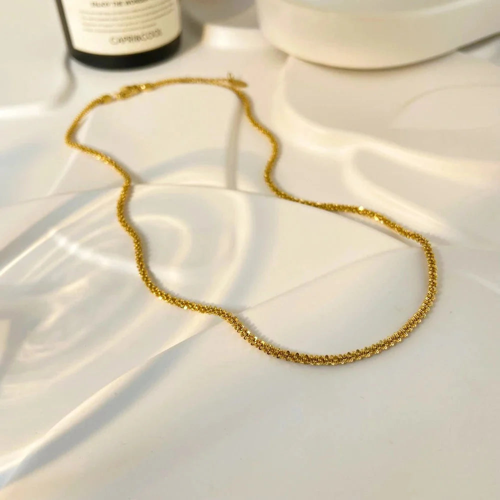 Sparkling Gold Necklace