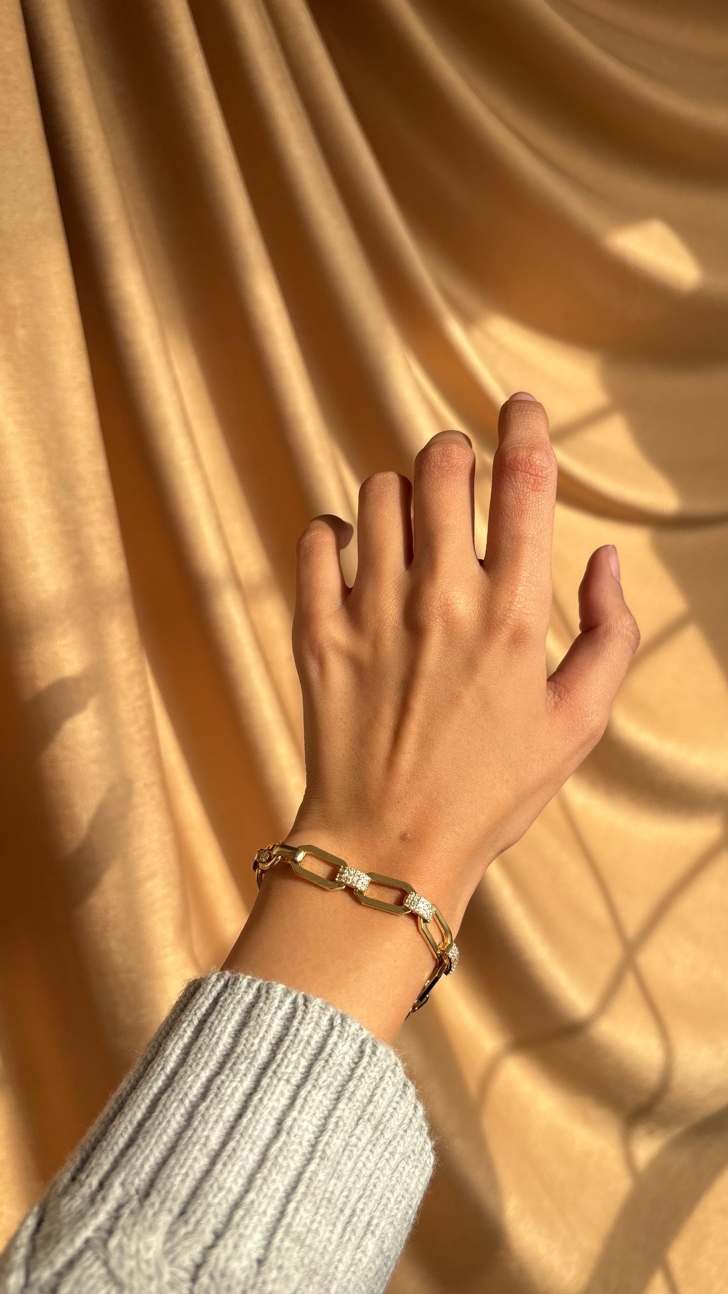 Golden Grip Bracelet