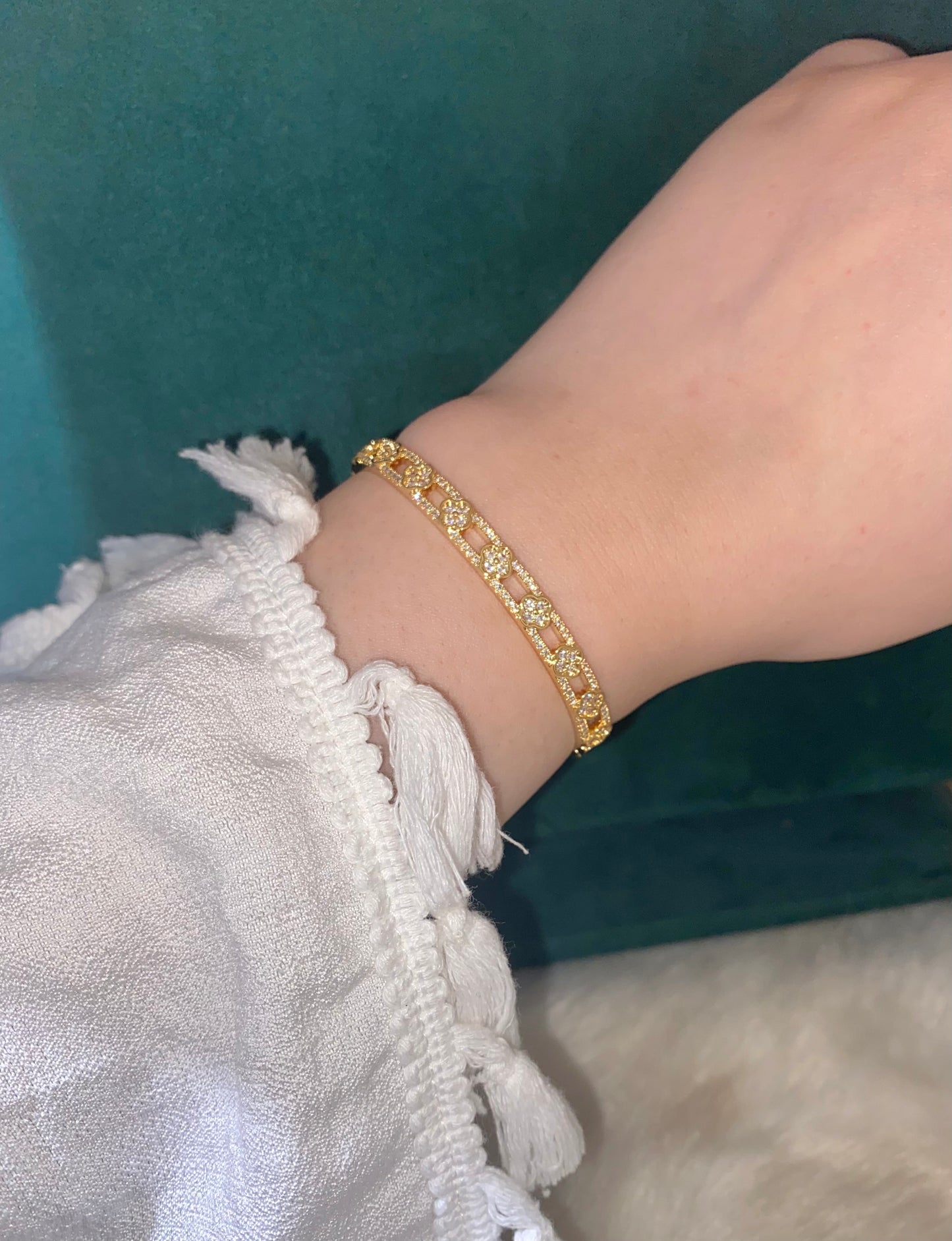 Mini Flowers Bangle