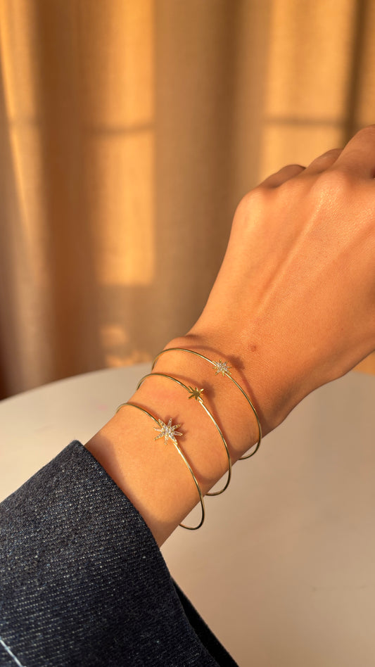 Trio Star Bangles