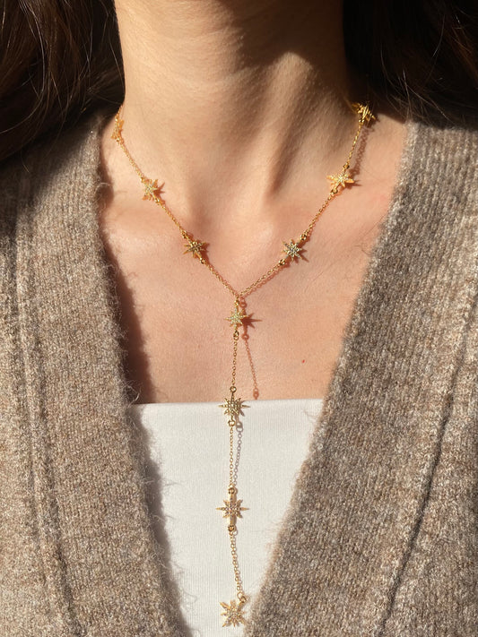 Main Star Drop Necklace