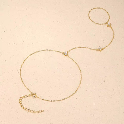 Amber Path Anklet