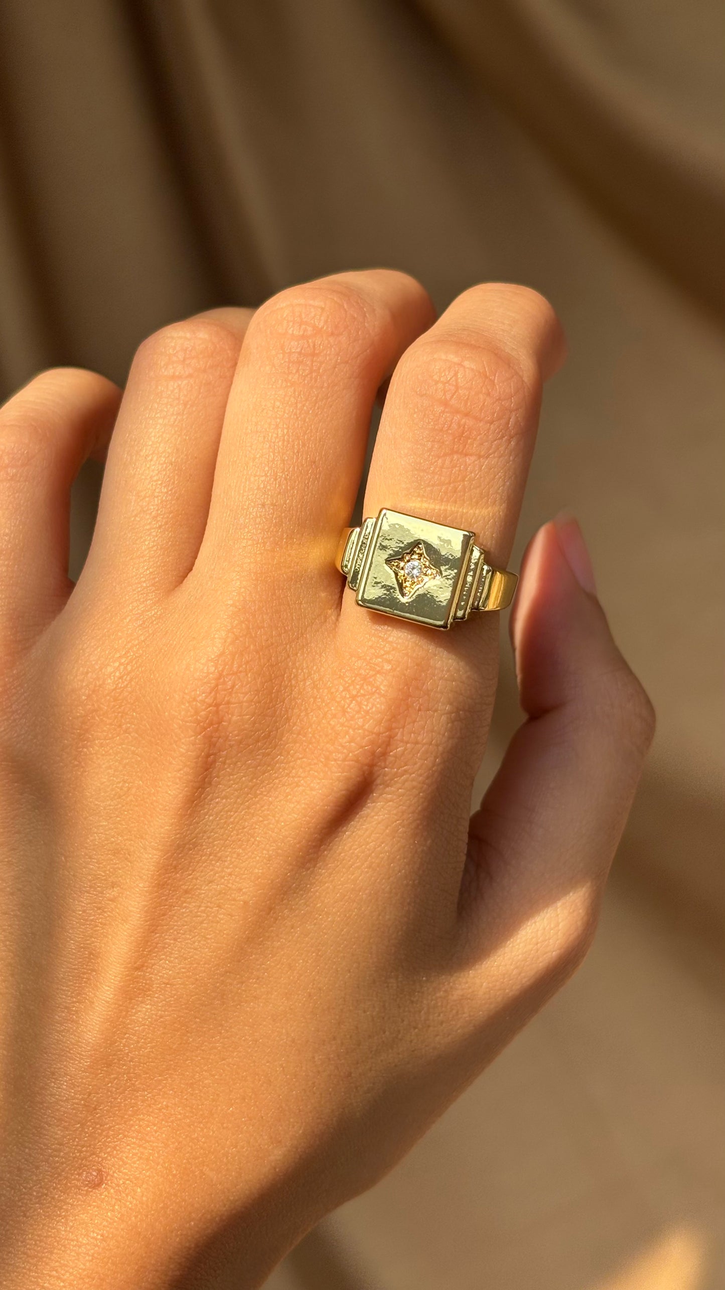 Bold star Ring