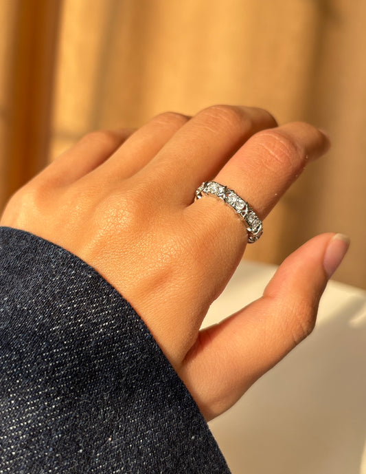 Alexa Silver Ring