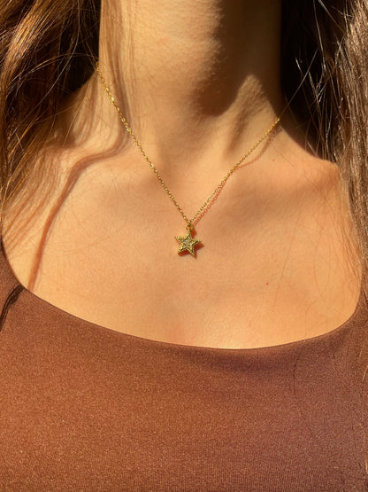Golden Star Necklace
