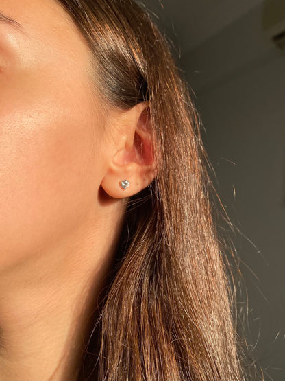 Silver Studs Earrings