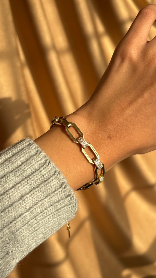 Golden Grip Bracelet